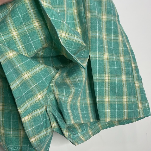 Francesca’s Collections Womens dress Tops and skort bundle lime green size Large - Picture 7 of 10